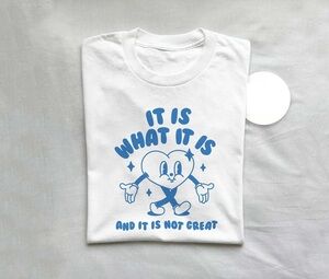 It Is What It Is And It Is Not Great, Meme T Shirt